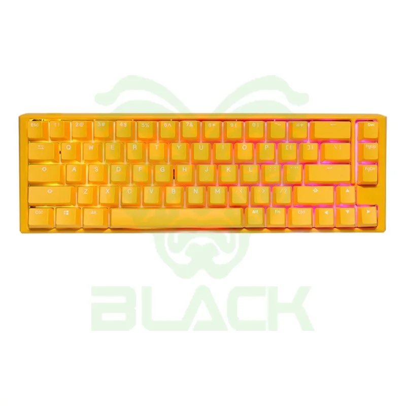 TECLADO MECANICO DUCKY ONE 3 SF YELLOW PBT DOUBLE-SHOT QUACK MECHANICAL GAMING KEYBOARD – CHERRY MX BROWN