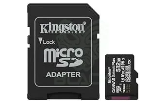 TARJETA DE MEMORIA KINGSTON 512GB MICRO SD CANVAS SELECT PLUS GEN 3