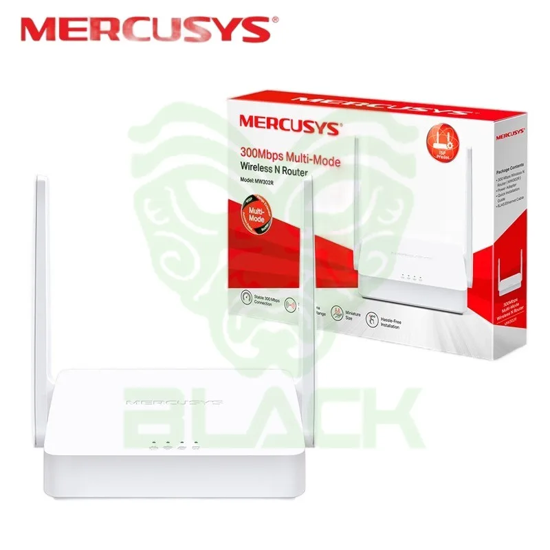ROUTER WIFI MERCUSYS MW302R 300MBPS 2 ANTENAS