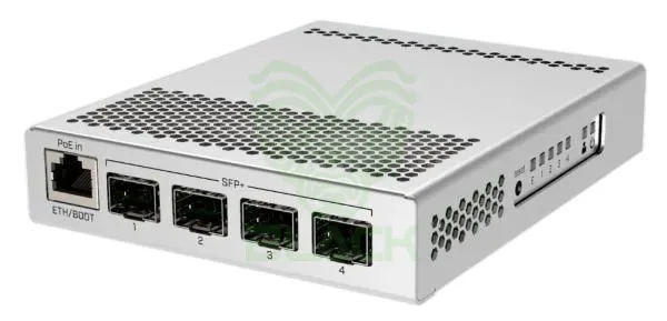 SWITCH MIKROTIK 305-1G-4S+IN 4PTOS SFP+ + 1ETH GB S/F