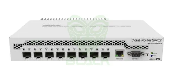 SWITCH MIKROTIK 309-1G-8S+IN 8PTOS SFP+ + 1ETH GB S/F