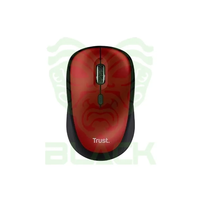MOUSE TRUST YVI WIRELESS ECO RED