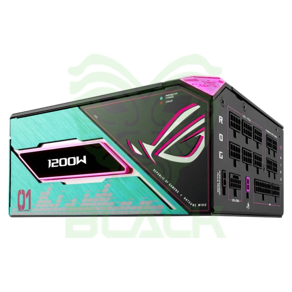 FUENTE ASUS ROG THOR 1200W 80+ PLATINUM FULL MODULAR MIKU EDITION