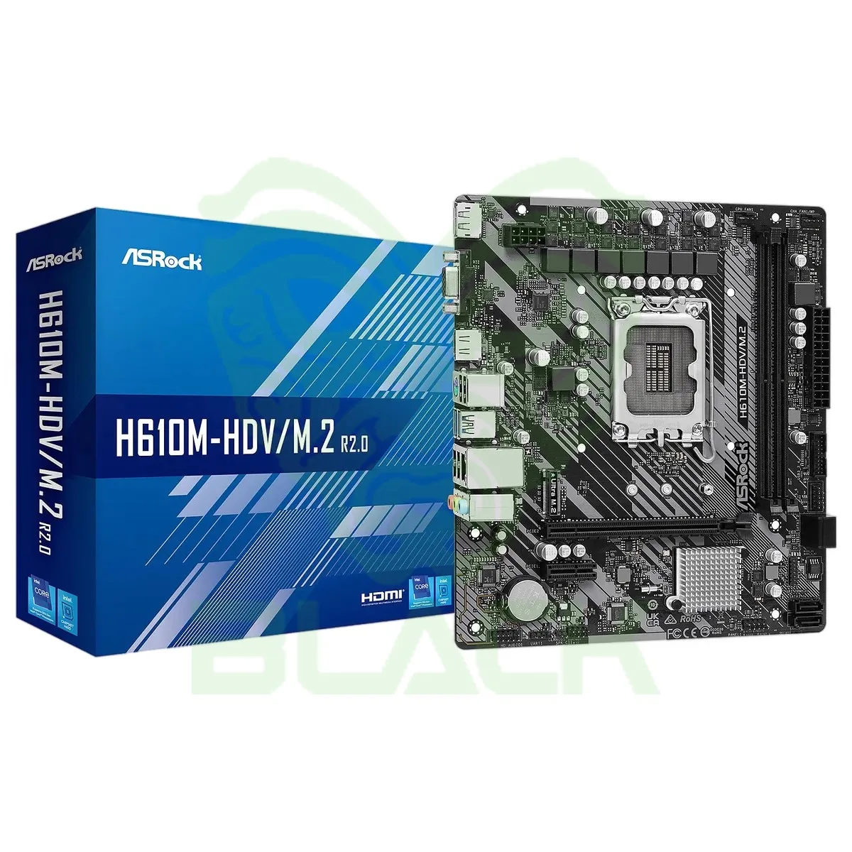 MOTHER ASROCK H610M-HDV/M2 R2.0 DDR4 S1700