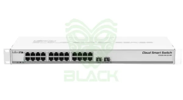 SWITCH MIKROTIK 326-24G-2S+RM 24ETH 2SPF+ S/F