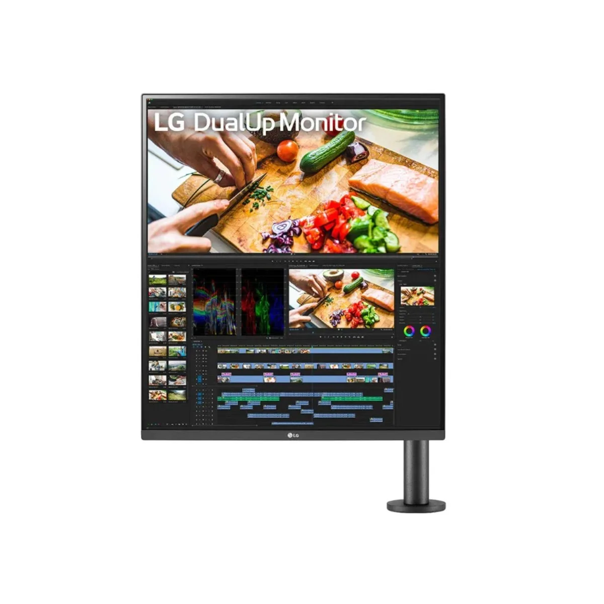 MONITOR 28" LG DUAL ERGO 28MQ780-B SDQHD 2BPB (II)