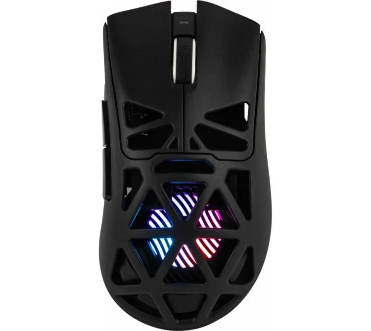Mouse Aula Sc620 Wireless 2.4GHz Bluetooth Ultraligero Black Usb-c
