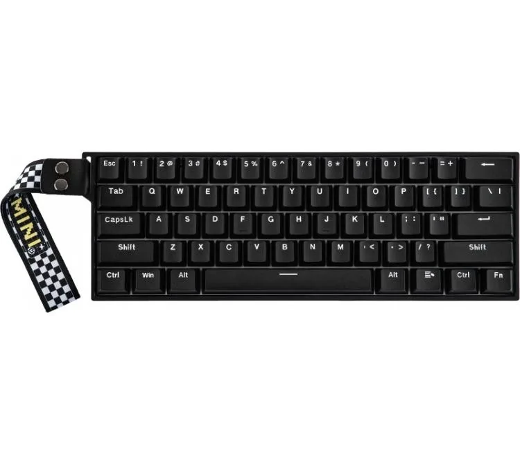 Teclado Magnetico Aula 60he Mini 8000hz Wireless 2.4GHz Bluetooth 5.0 Black RGB Usb-c