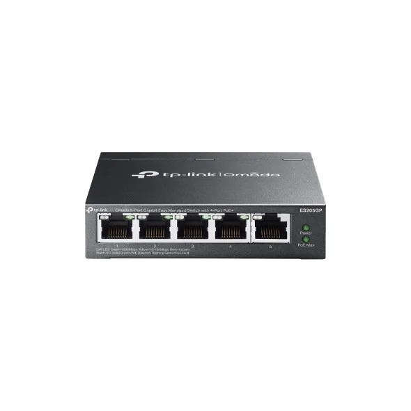 Es205gp Switch Gigabit 5p Easy Smart (4 Poe+)omadatp-link