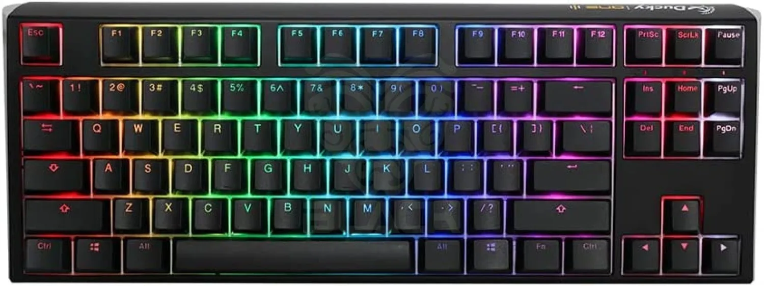 Teclado Mecanico Ducky One 3 Tkl RGB Mx Silver