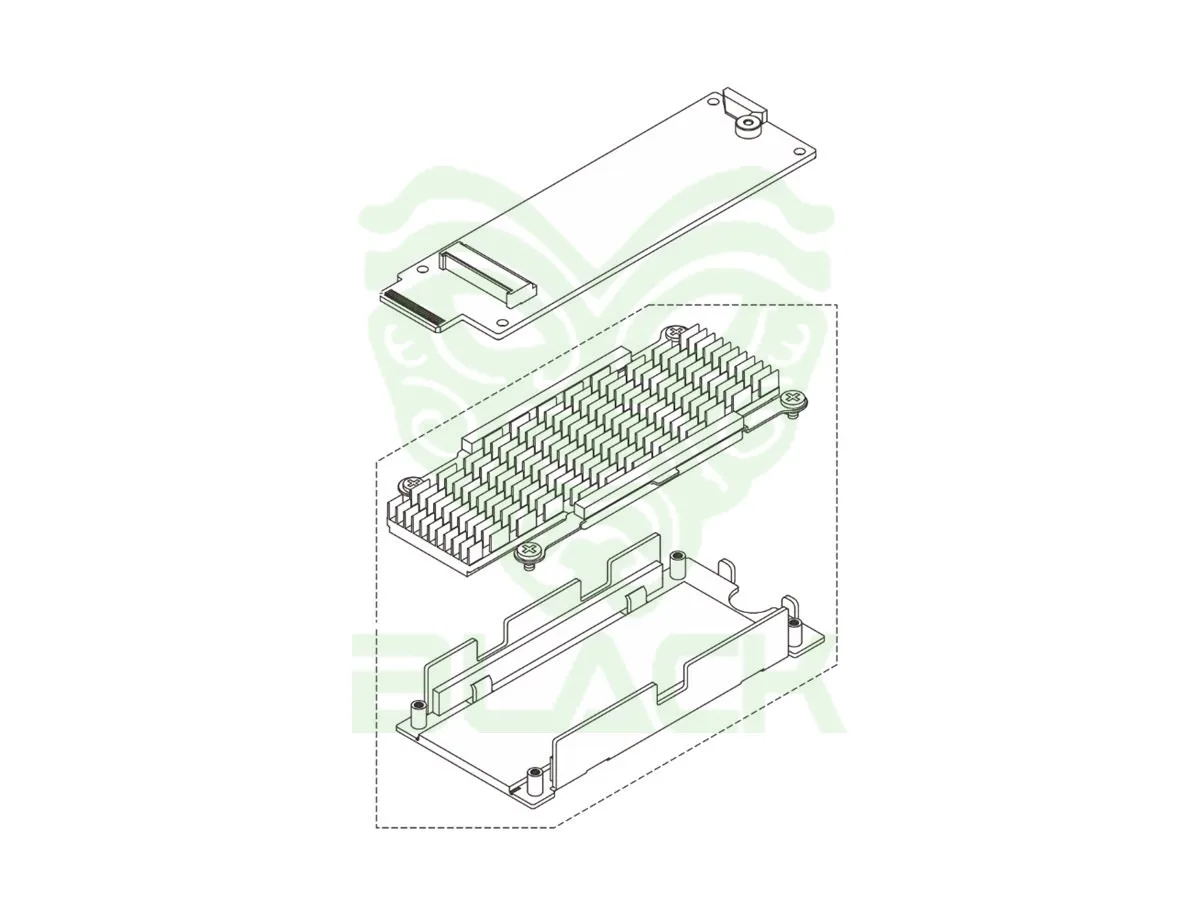 Thinksystem V4 Hot Swap M.2 Sata/Nvme Drive Assembly Kit