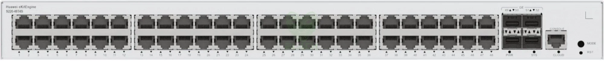 Switch Huawei Ebg 48p Ge 4-SFP Ge Layer 2+
