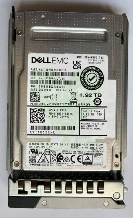 SSD DELL EMC SAS KPM6WRUG1T92