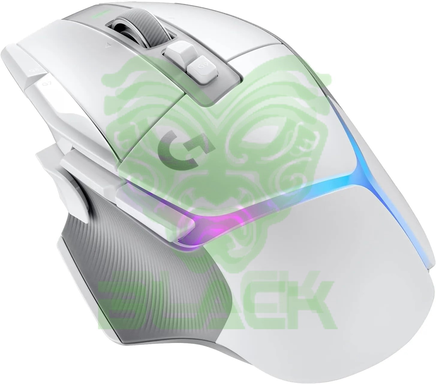 MOUSE LOGITECH G502X PLUS WIRELESS 2.4GHZ LIGHTSYNC HERO 25K LIGHTFORCE LIGHTSYNC RGB WHITE 106G 130HS
