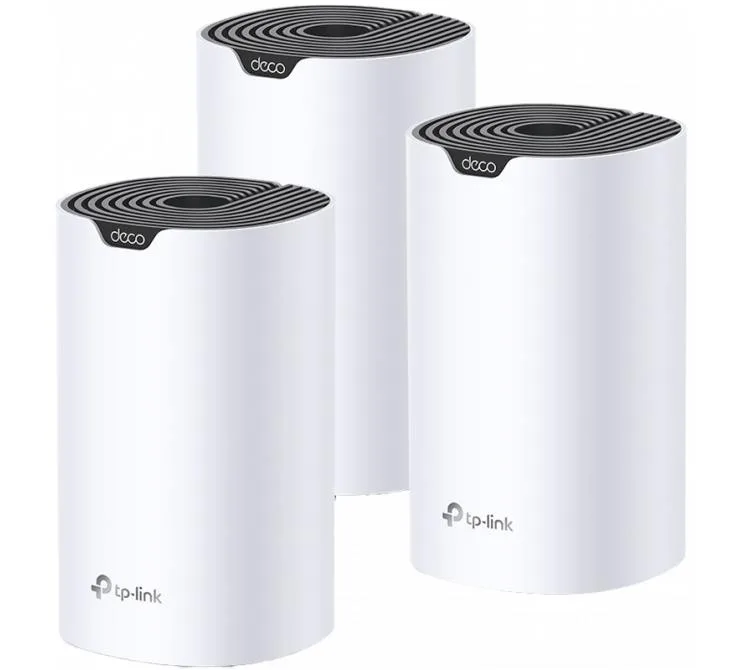 Router Mesh Tp-link Deco S7 Ac1900 WIFI 5 Dual Band Low Latency Pack 3