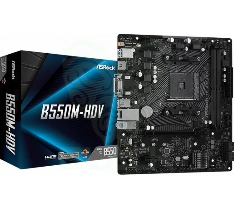 Mother Asrock B550M-HDV DDR4 AM4