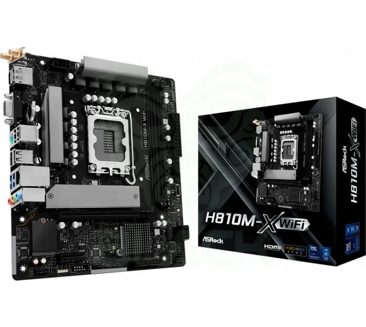 Mother Asrock H810M-X WIFI LGA1851 DDR5