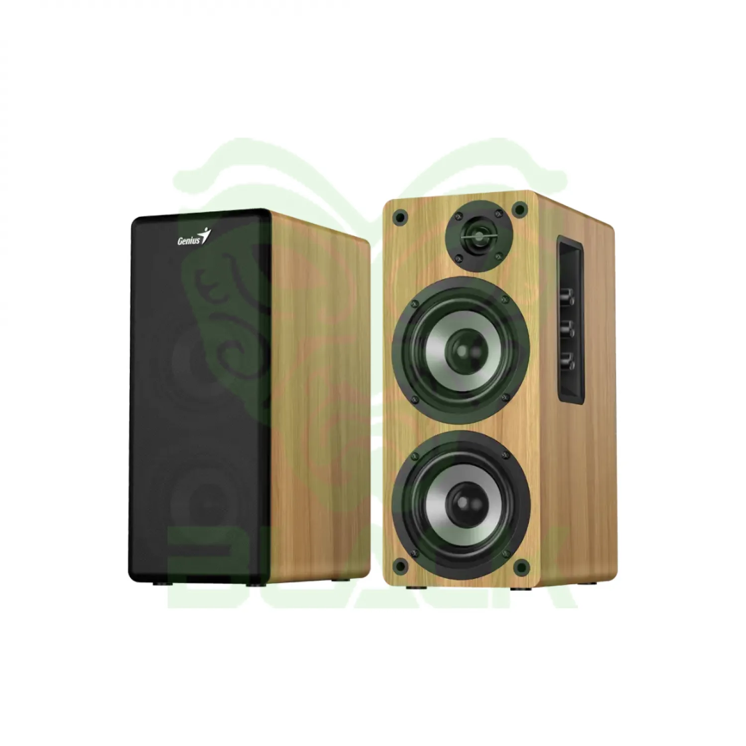 Parlante Bluetooth Genius SP-HF1220BT 45w Pine Wood