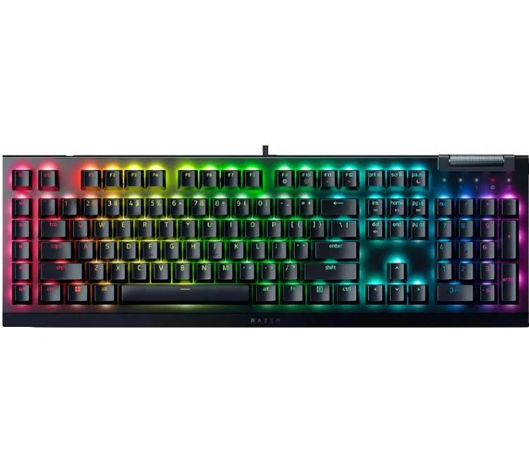 Teclado Mecanico Razer Blackwidow V4 X RGB Switch Yellow Linear