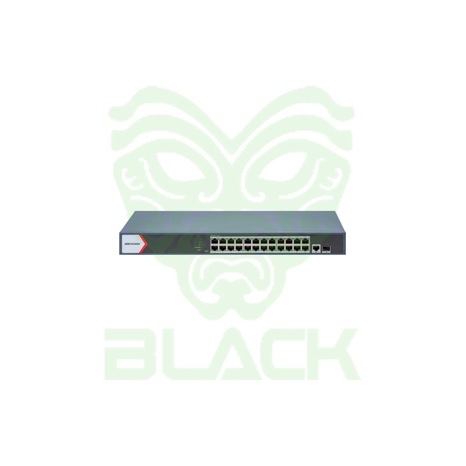 Switch Hikvision 24 Puertos Gig  Poe 1 Rj45 1 Opt