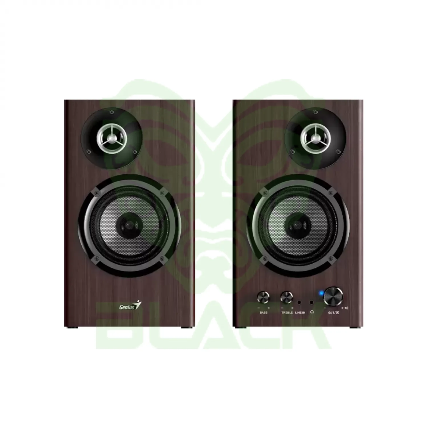 Parlante Bluetooth Genius SP-HF1812BT 50w Dark Brown