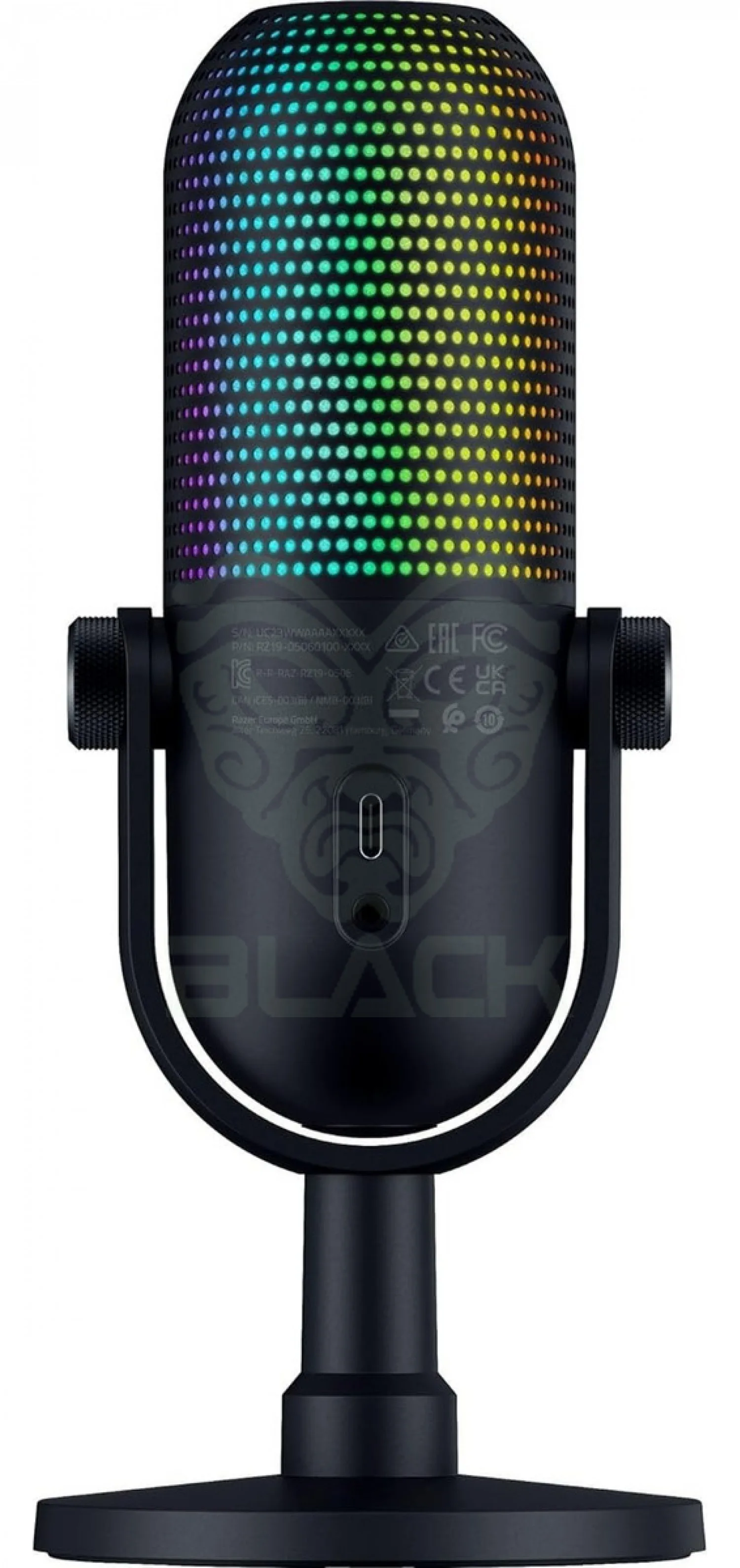 Microfono Razer Seiren V3 Chroma Black RGB Usb-c