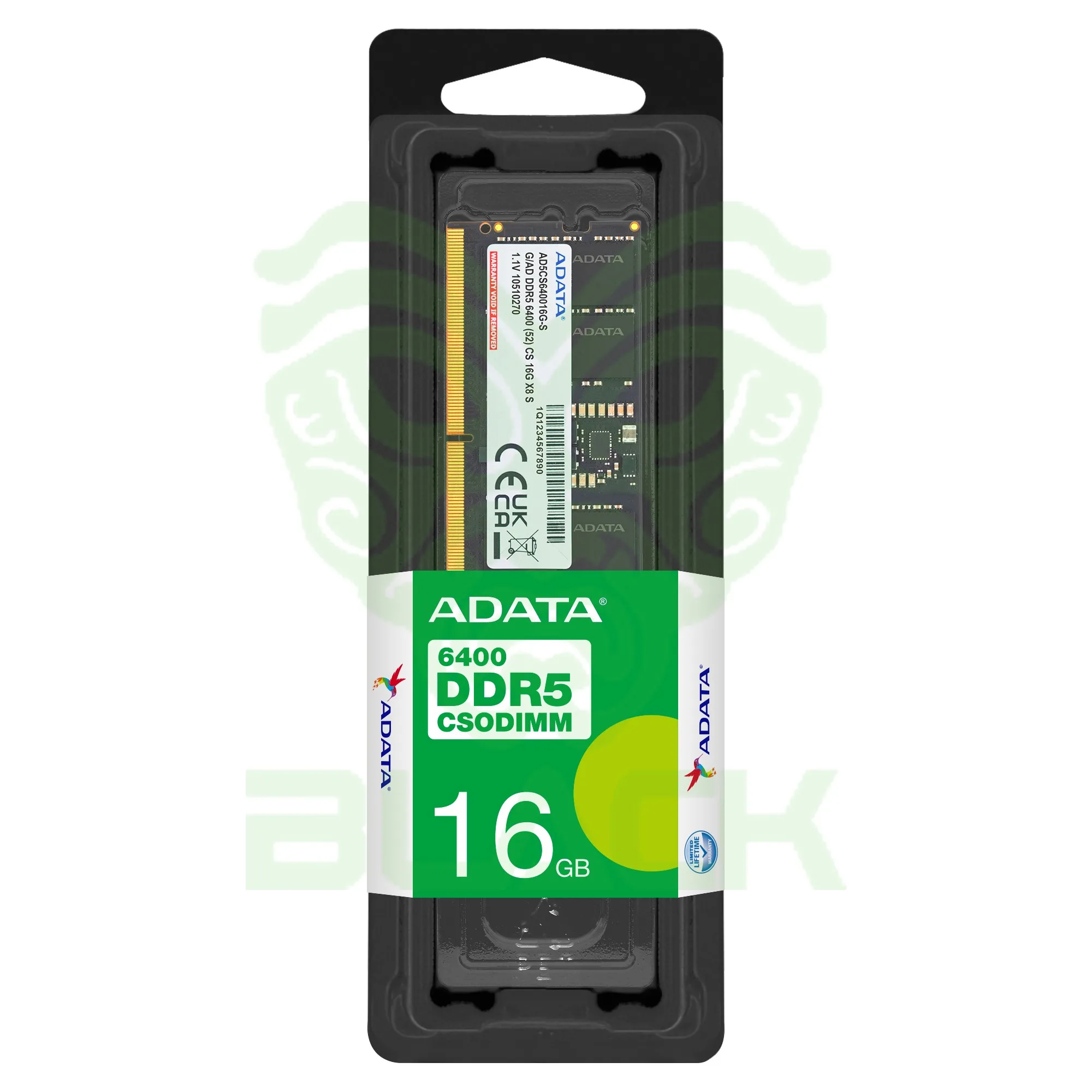 MEMORIA R-DIMM ADATA-TRUSTA DDR5 32GB 6400MHZ (PARA SERVIDORES)