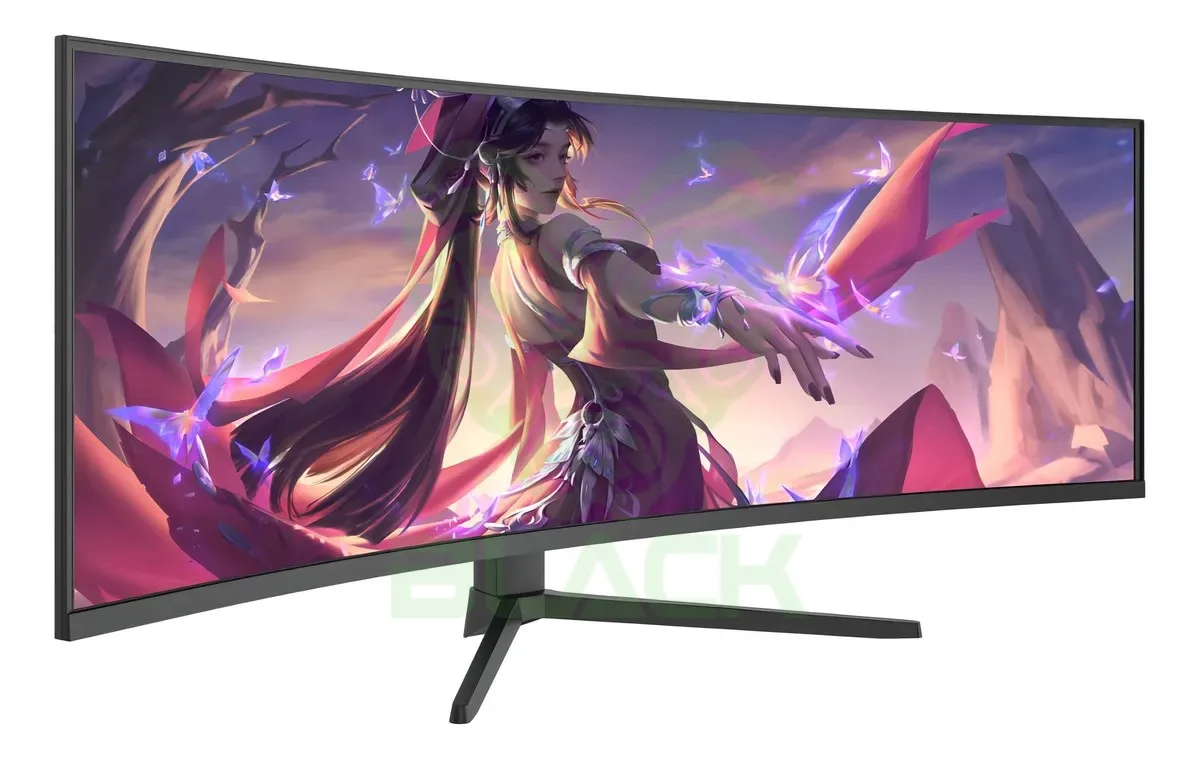 MONITOR SOLARMAX 49 FRAMELESS DQHD 144 HDMI+DP RGB BLACK