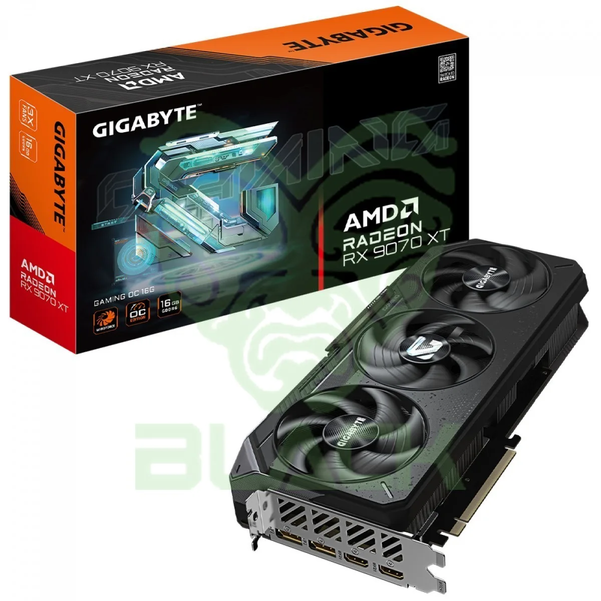 PLACA DE VIDEO GIGABYTE AMD RADEON RX 9070 GAMING 16G