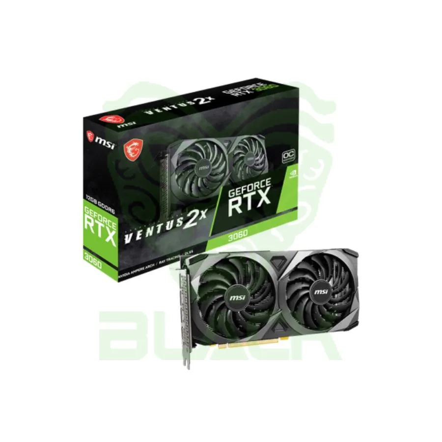 PLACA DE VIDEO MSI GEFORCE RTX 3060 12GB VENTUS 2X