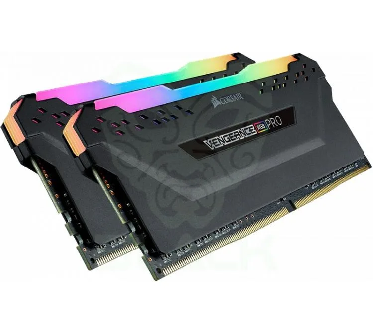 MEMORIA CORSAIR DDR4 32GB (2X16GB) 3200MHZ VENGEANCE RGB PRO BLACK CL16