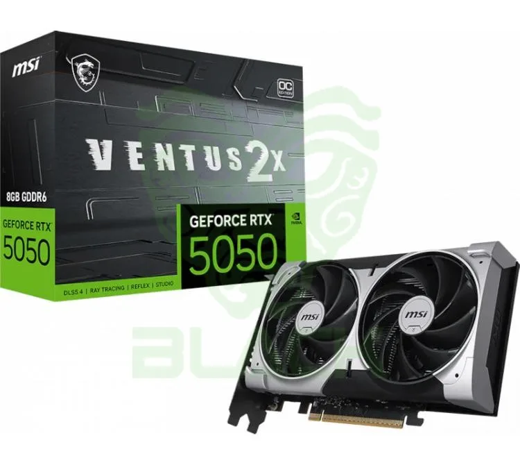 PLACA DE VIDEO MSI GEFORCE RTX 5050 8GB VENTUS 2X OC