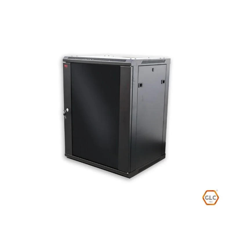 Mural Soho 15u - 500 Mm - 19" Pta. Crist./4soporte...