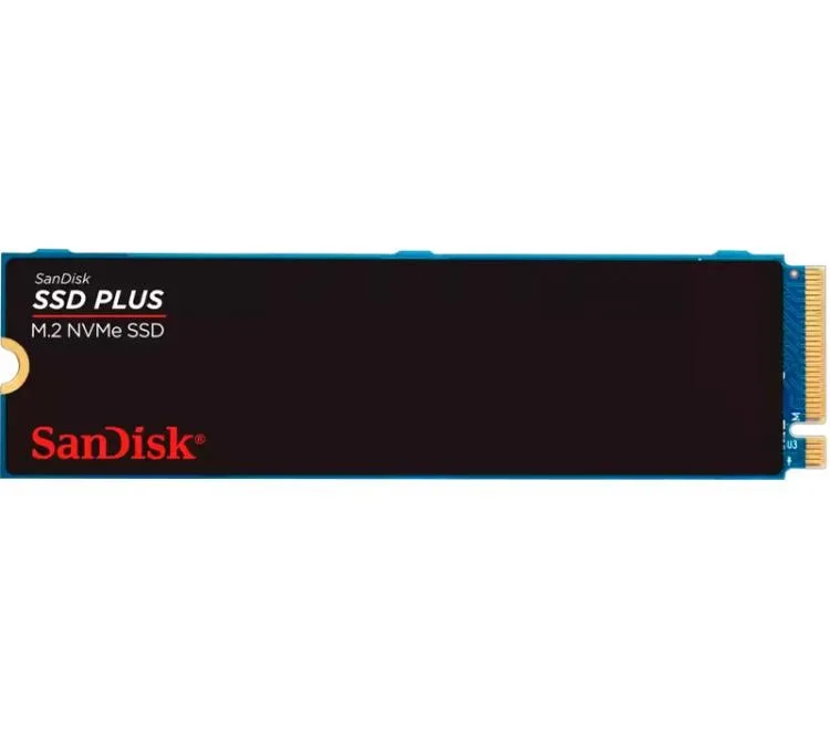 Disco Solido SSD M.2 Sandisk 1TB Plus 3200MB/S Nvme Pci-e Gen3 X4