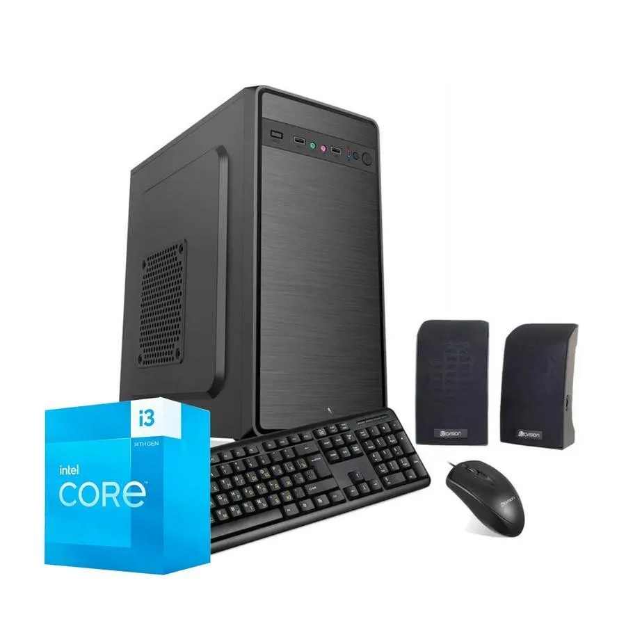 Pc Ecovision INTEL i3 14100 DDR4 16GB SSD 480GB