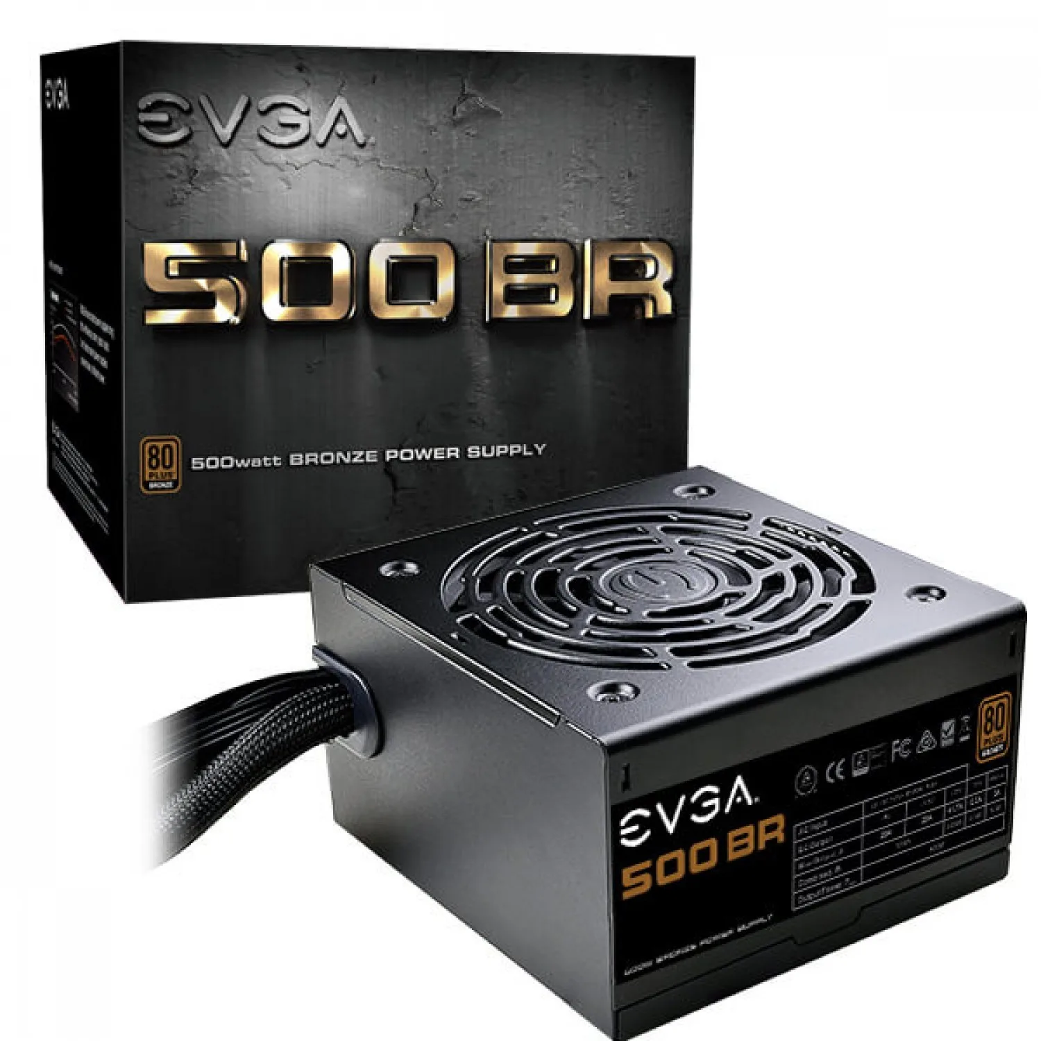 FUENTE 500W EVGA BR 80 BRONZE