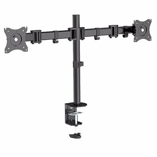 Soporte Intelaid De Escritorio Doble Monitor Con Base 13/32 Max 8kg IT-DB88VD