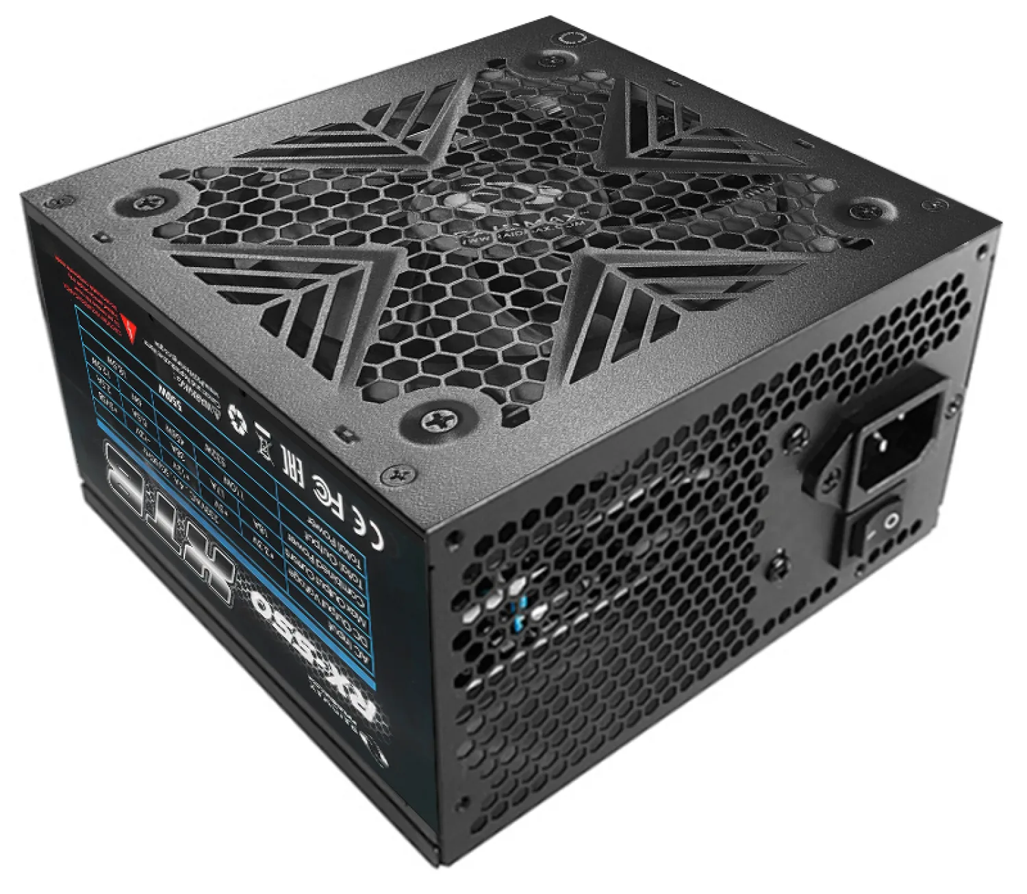 Fuente Gamer 550w Raidmax Xtb