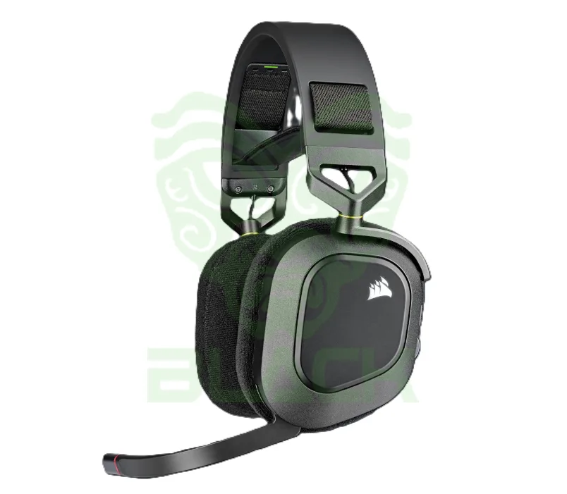 Auricular Corsair Hs80 RGB Wireless Spatial Audio Carbon