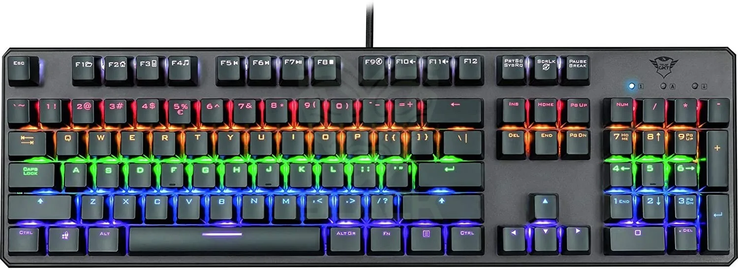 Teclado Trust Asta Gxt865 Mech Es