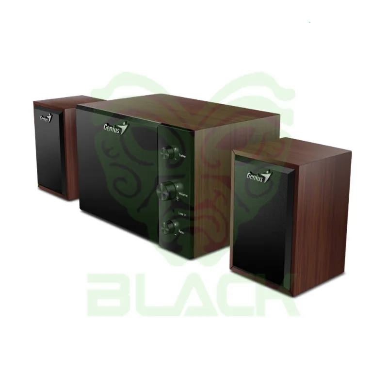 Parlantes Genius Sw-2.1 350 10w (madera)