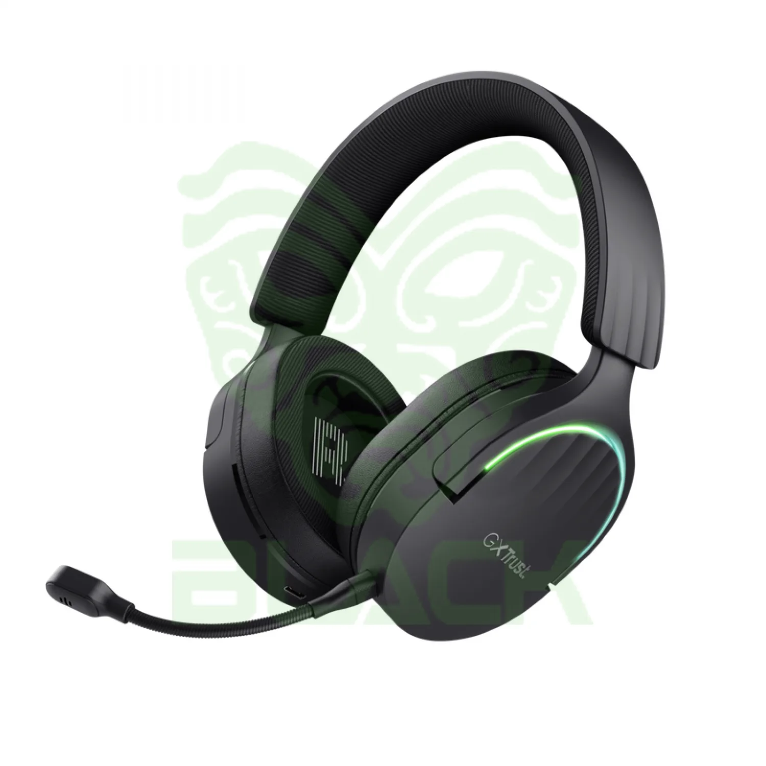 Auricular Gamer Trust Fayzo Wireless Black Gxt491