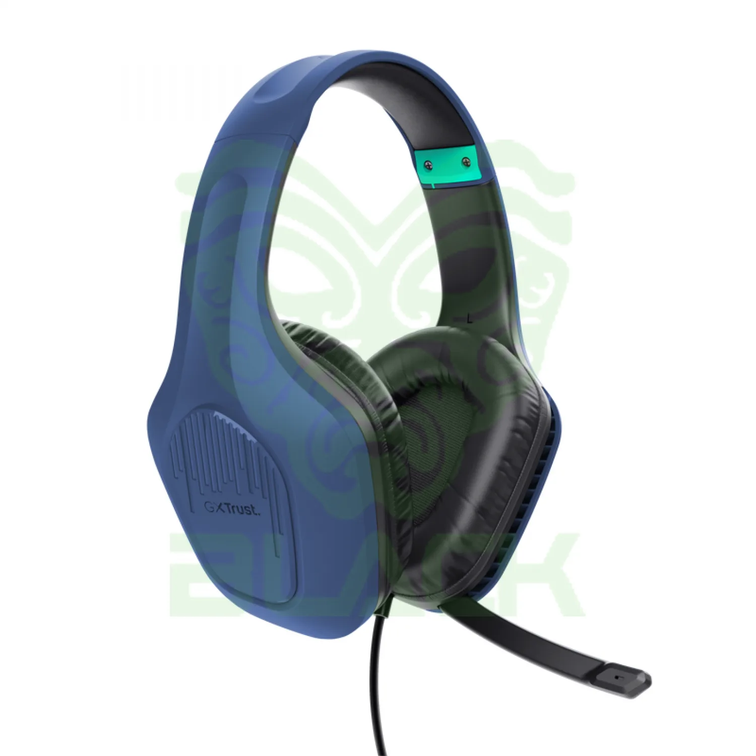Auricular Gamer Trust Zirox Blue Gxt415b