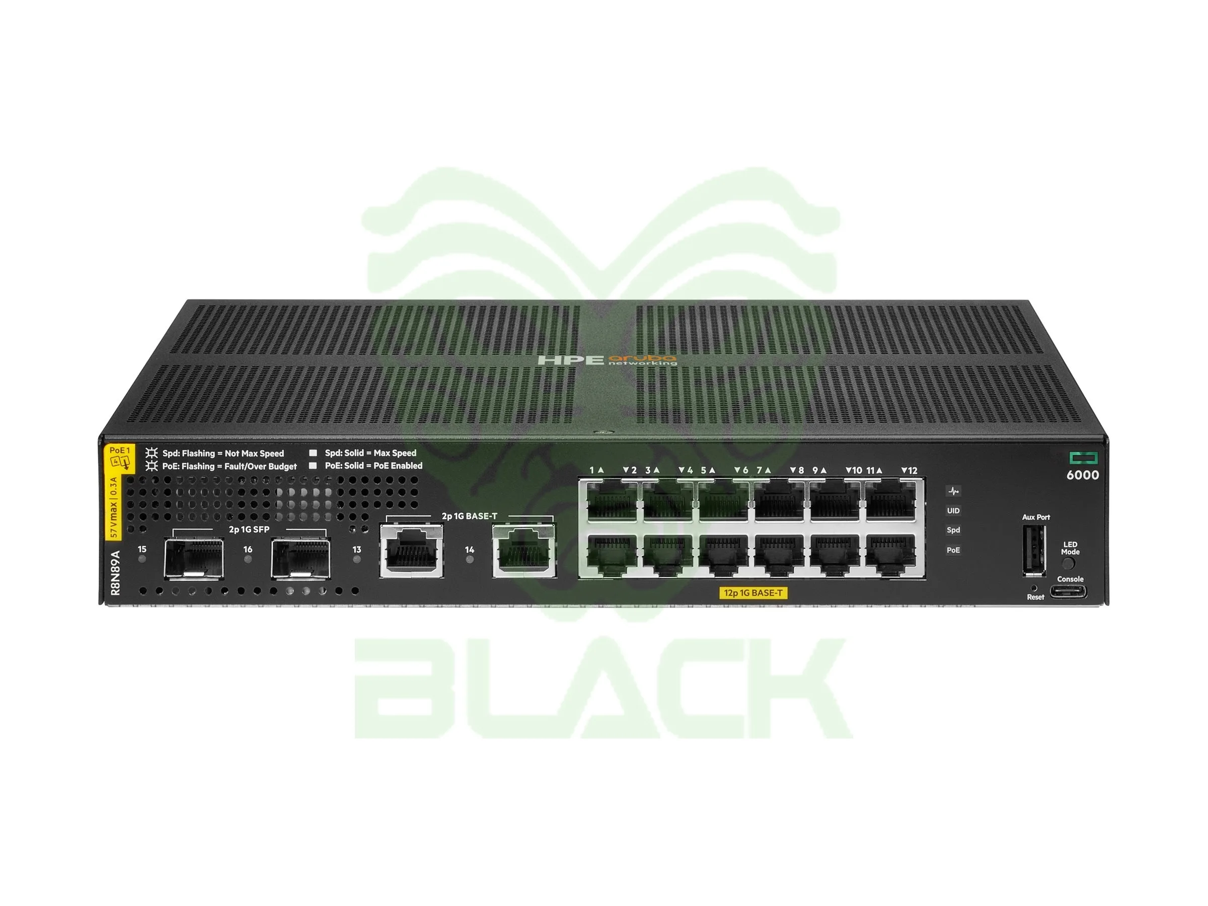 Switch Hp 6000 12g Poe 2sfp 139w