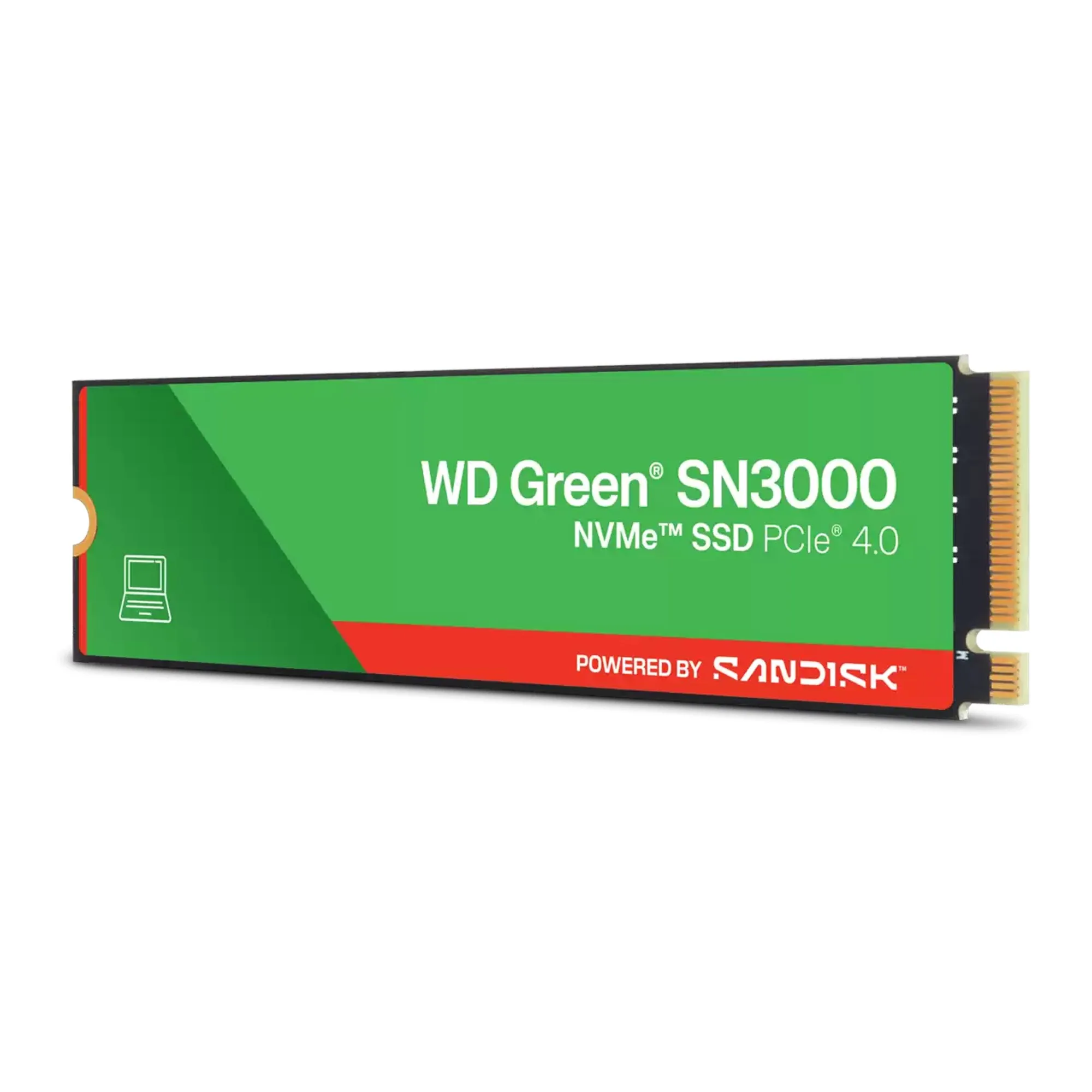 Disco Solido SSD M.2 Wd 2TB Green Sn3000 5000MB/S Nvme Pci-e Gen4 X4