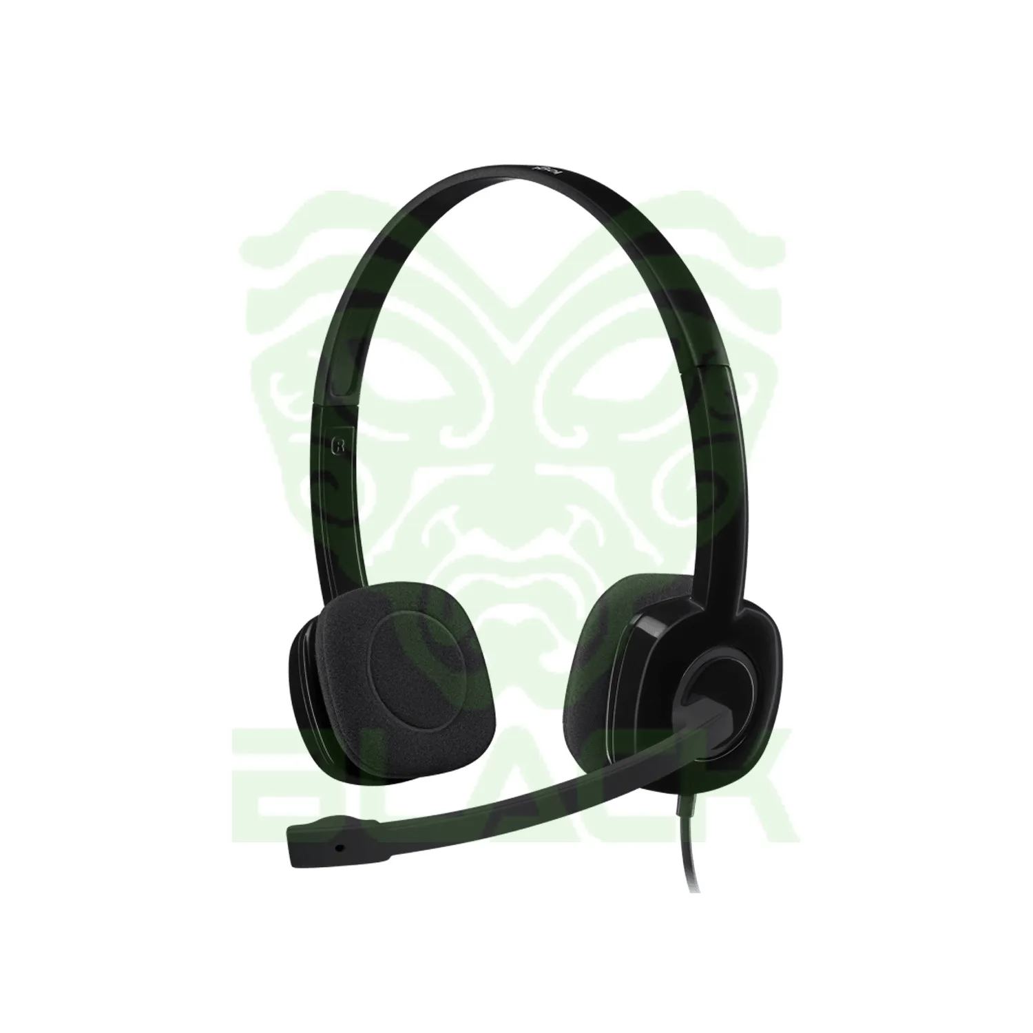 Auricular Logitech C/Microfono H151 Black Jack 3....