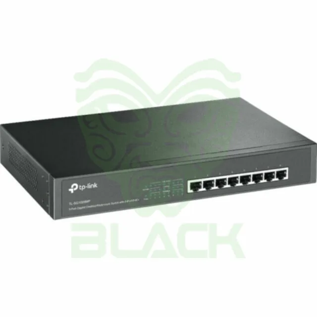 Switch Tp Link 8 Puertos 10/100/1000 Poe+ Rackeable