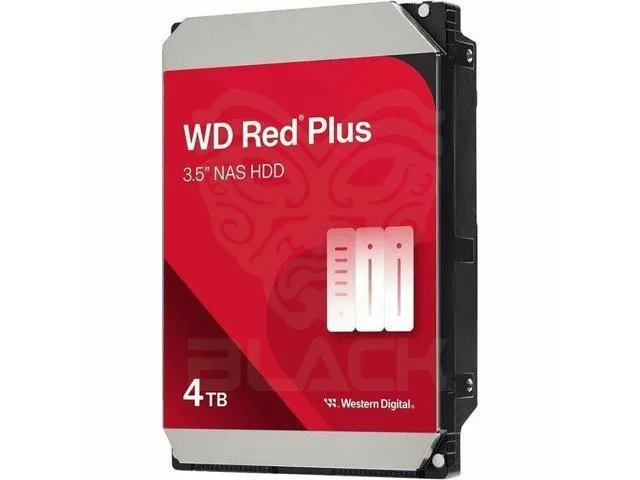 DISCO INTERNO HDD WESTERN DIGITAL RED PLUS 4TB 3.5" SATA 3.0 5400RPM
