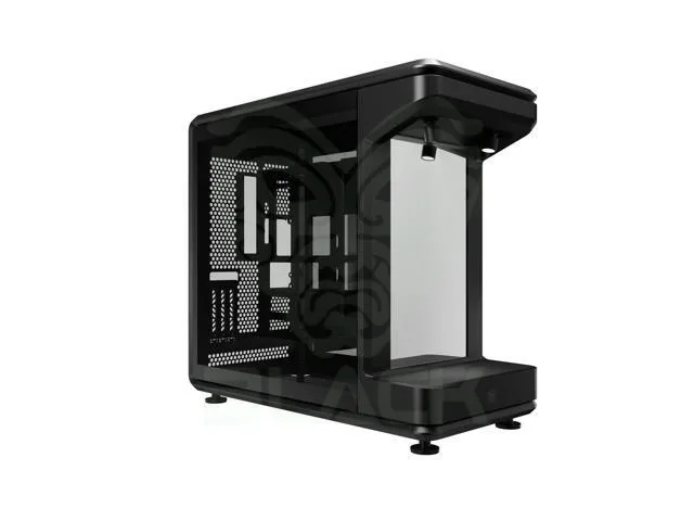 GABINETE COOLER MASTER MASTERFRAME 360 STAGE MIRROR MID TOWER TEMPERED GLASS BLACK S/FUENTE