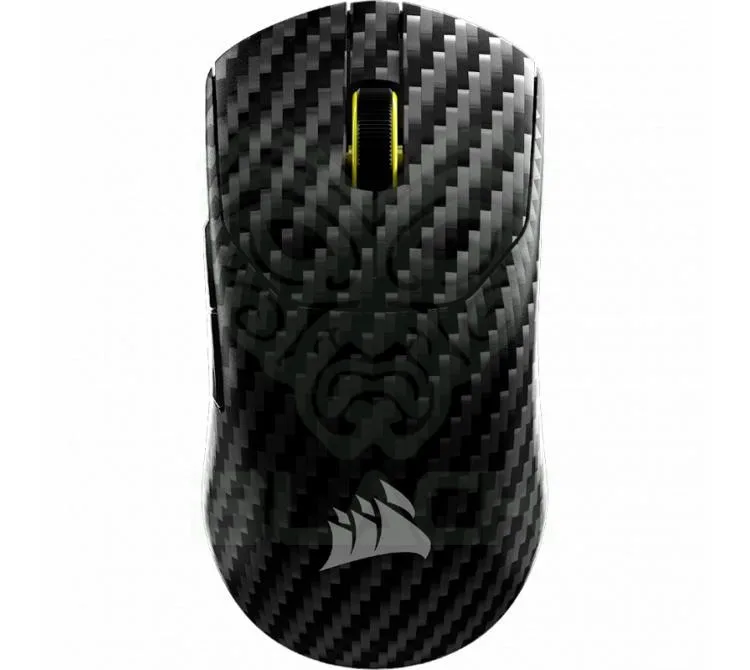 Mouse Corsair Sabre V2 Pro Ultralight Slipstream Wireless 2.4GHz Bluetooth 8000hz Fibra De Carbono RGB 55gr 120hs